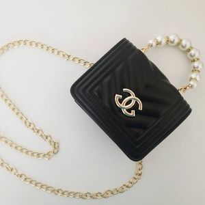 Black Mini Kids Inspired Purse